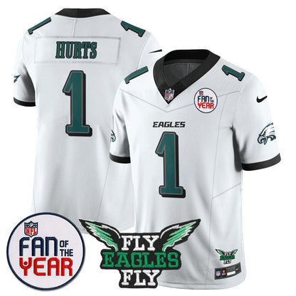 Philadelphia Eagles "Fan Of The Year" Jersey - All Stitched