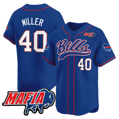 Men's Buffalo Bills 2025 Vapor Baseball Jersey - All Stitched