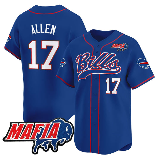 Men's Buffalo Bills 2025 Vapor Baseball Jersey - All Stitched