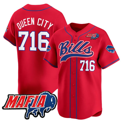 Men's Buffalo Bills 2025 Vapor Baseball Jersey - All Stitched