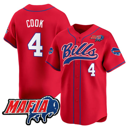 Men's Buffalo Bills 2025 Vapor Baseball Jersey - All Stitched