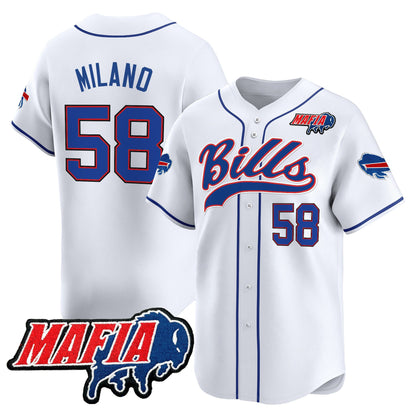 Men's Buffalo Bills 2025 Vapor Baseball Jersey - All Stitched
