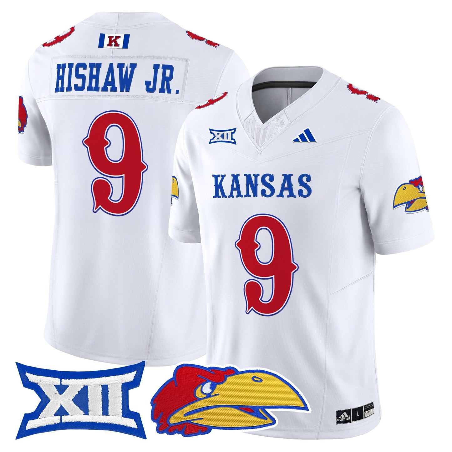Men's Kansas Jayhawks 2025 Vapor Limited Jersey - All Stitched