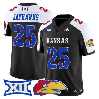 Men's Kansas Jayhawks 2025 Vapor Limited Jersey - All Stitched