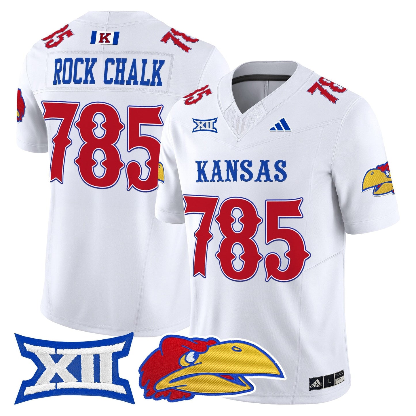 Men's Kansas Jayhawks 2025 Vapor Limited Jersey - All Stitched