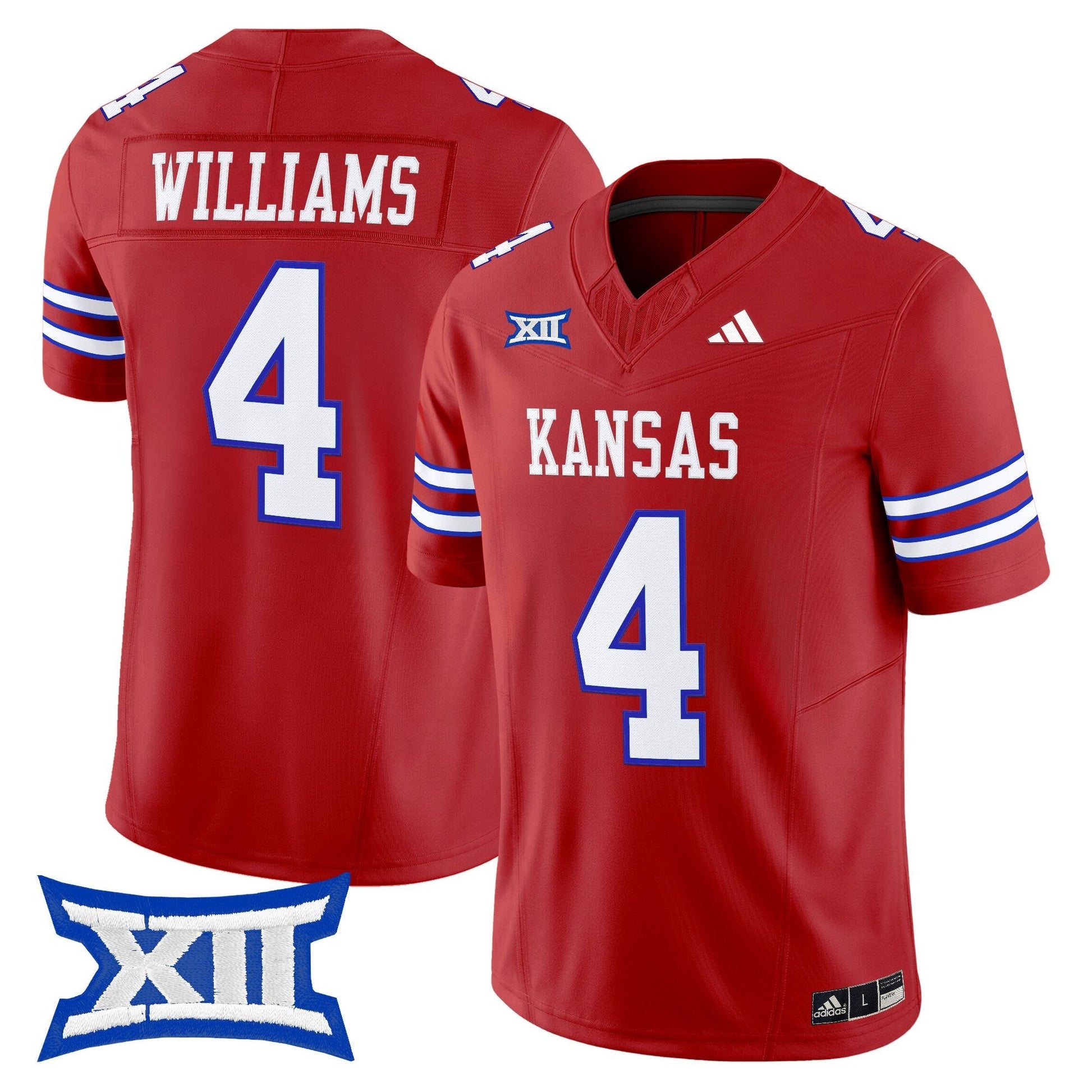Men's Kansas Jayhawks 2025 Vapor Limited Jersey - All Stitched