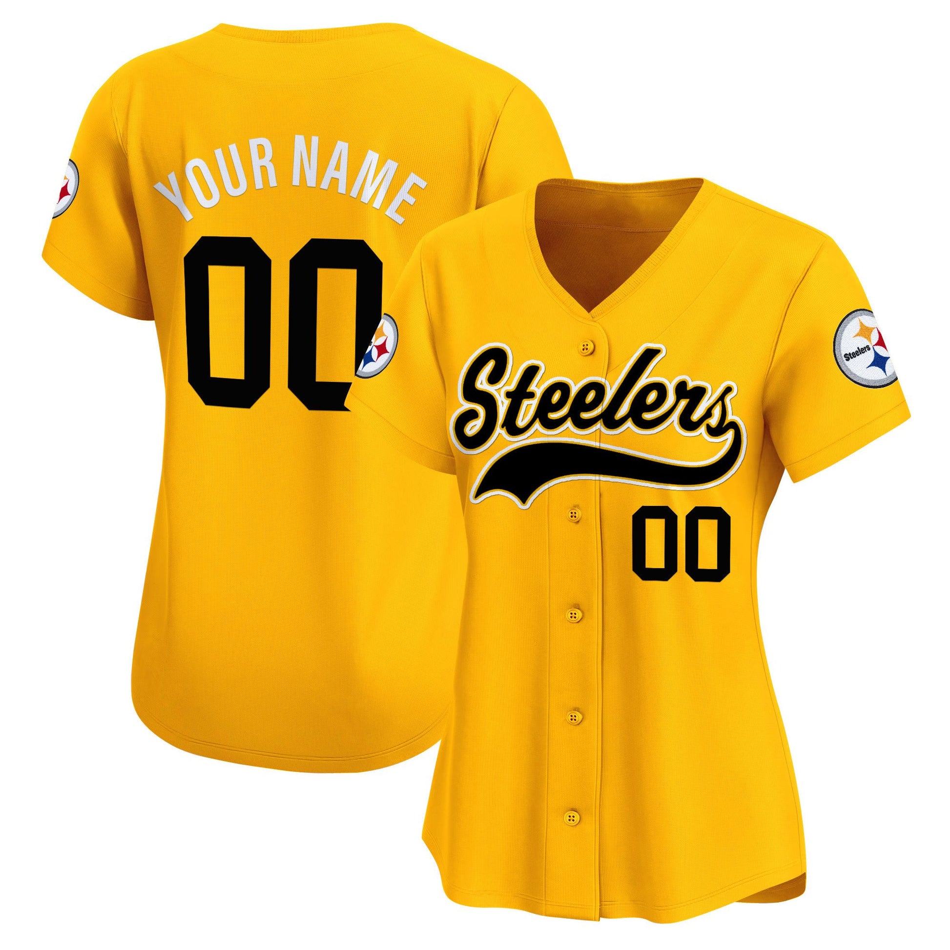 Pittsburgh Steelers 2025 Vapor Baseball Custom Jersey - All Stitched