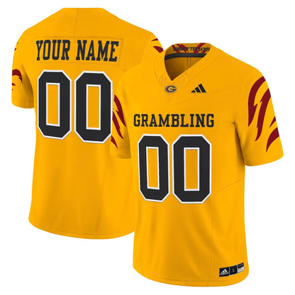 Grambling Tigers 2025 Vapor Limited Custom Jersey - All Stitched