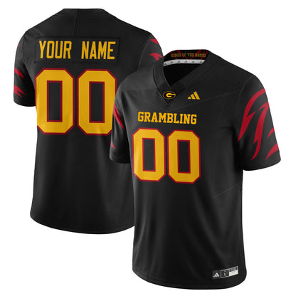 Grambling State Football 2025 Special Custom Jersey - All Stitched