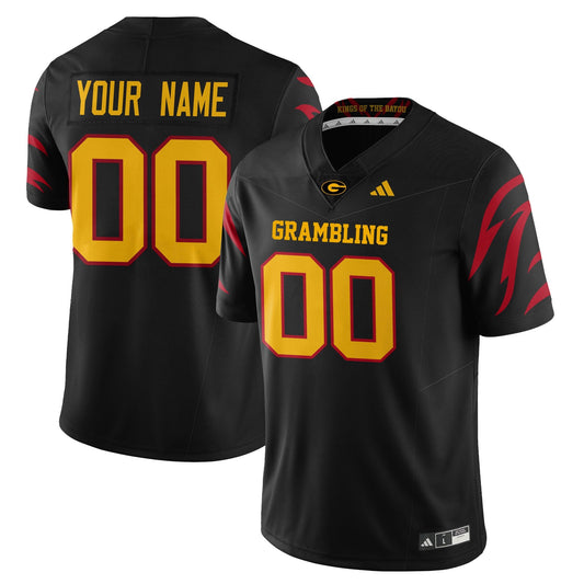 Grambling State Football 2025 Special Custom Jersey - All Stitched