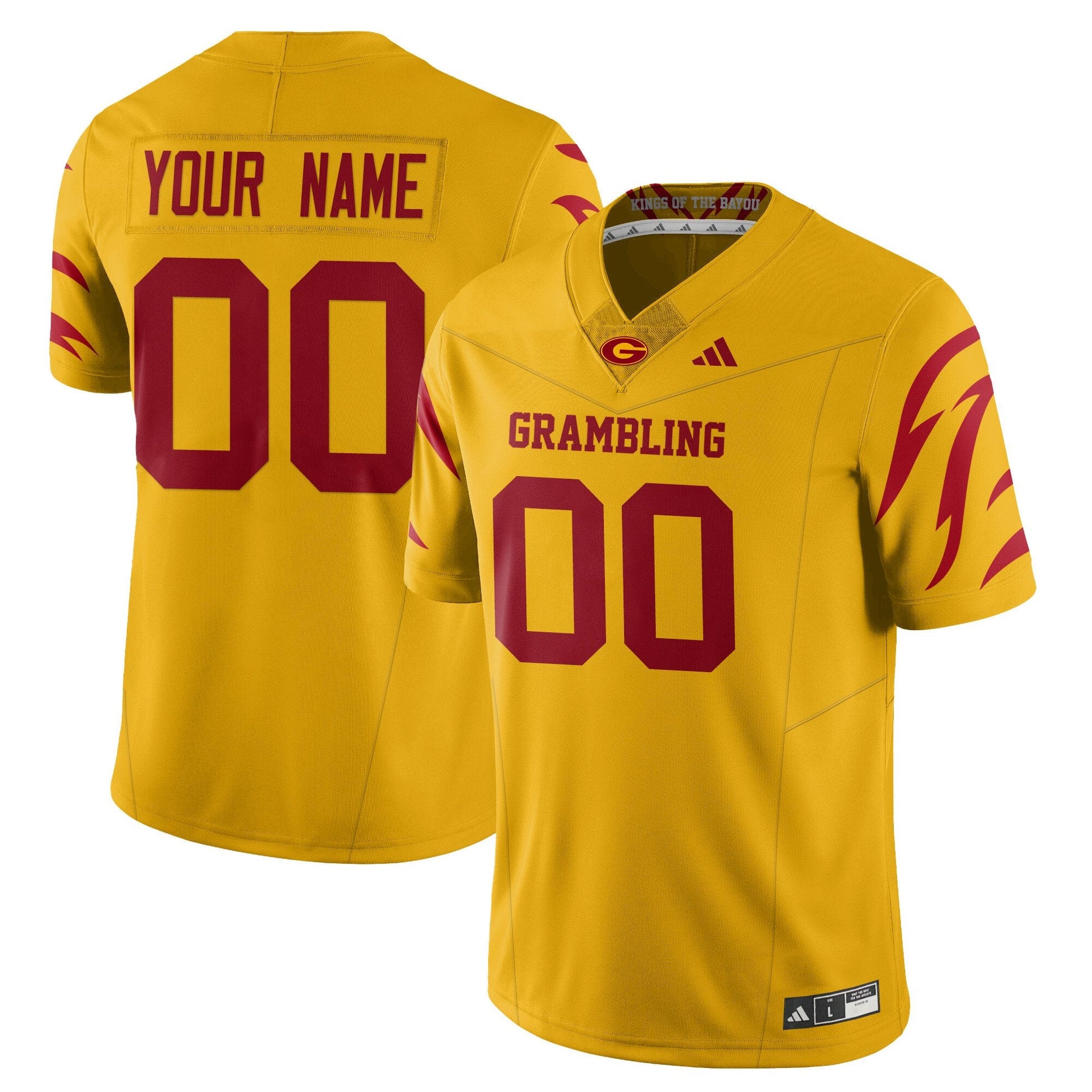 Grambling State Football 2025 Special Custom Jersey - All Stitched
