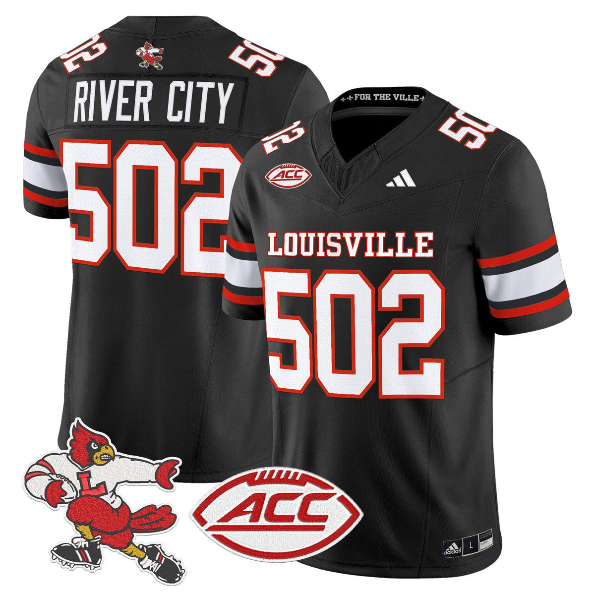 Louisville Cardinals '1980s Throwback' Vapor Limited Jersey - All Stitched