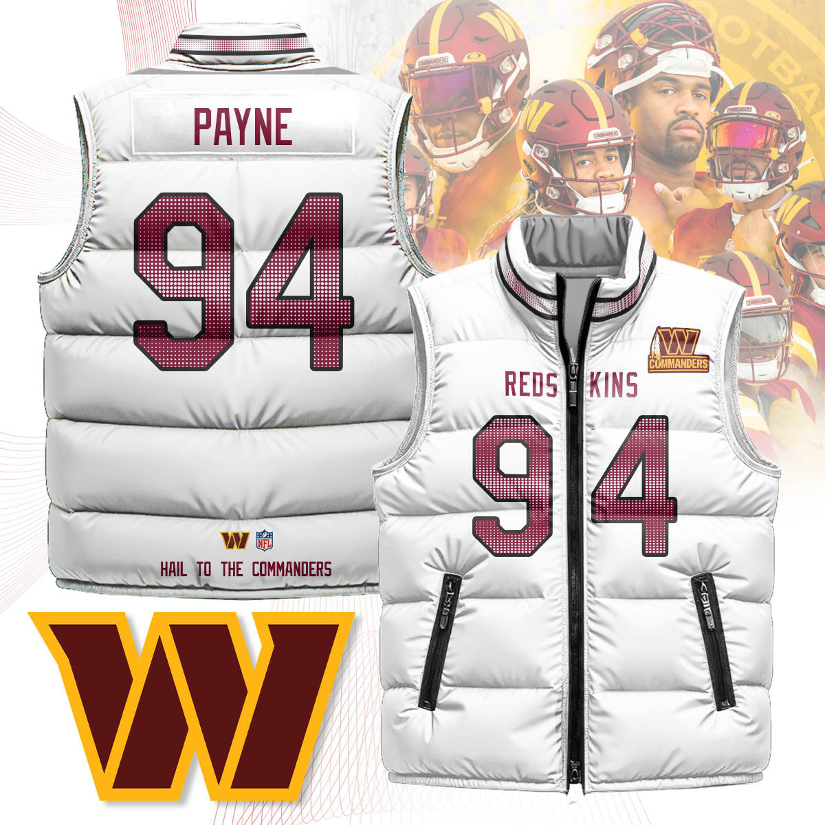 WAS Unisex Puffer Vest