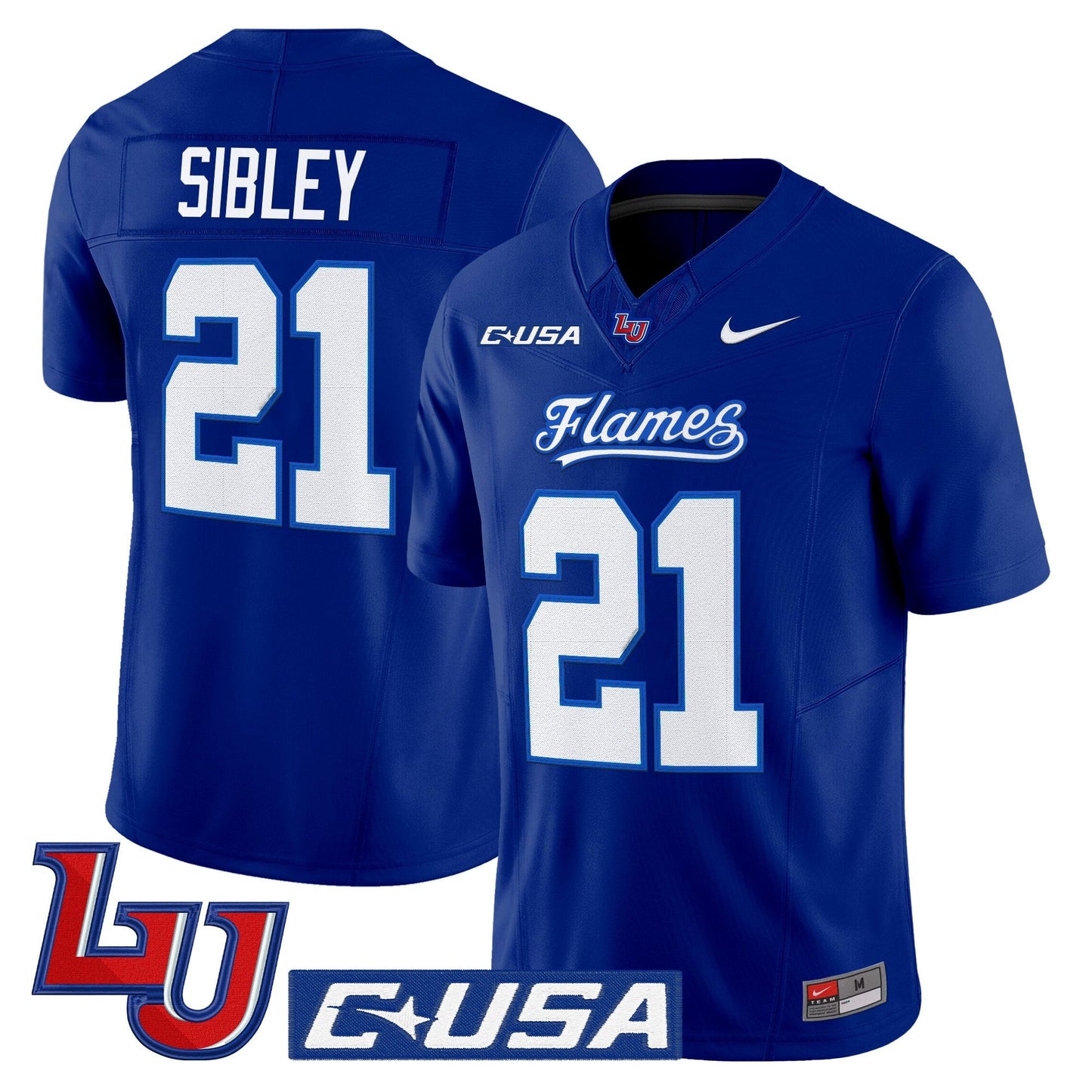 Men's Liberty Flames 2025 Vapor Limited Jersey - All Stitched