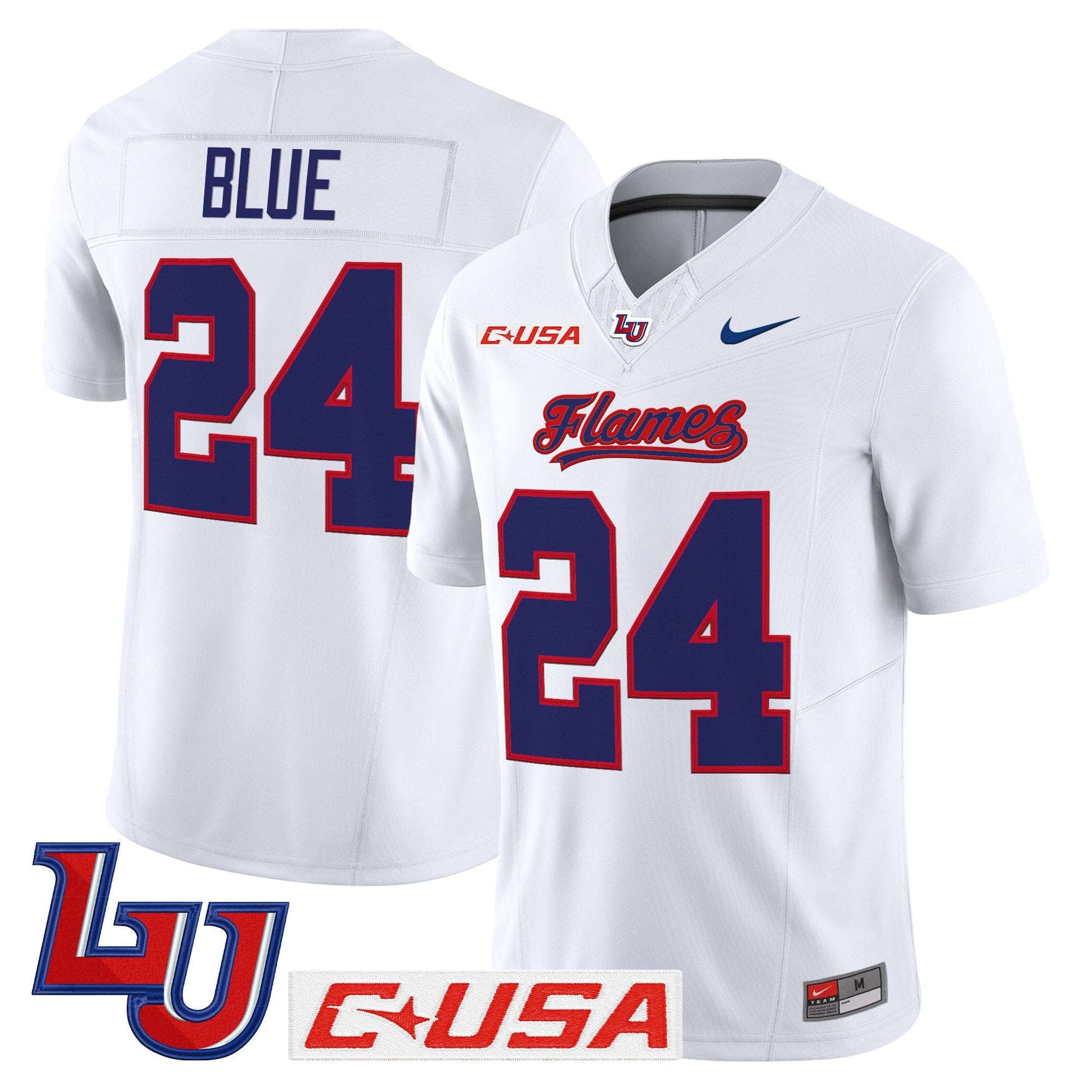 Men's Liberty Flames 2025 Vapor Limited Jersey - All Stitched