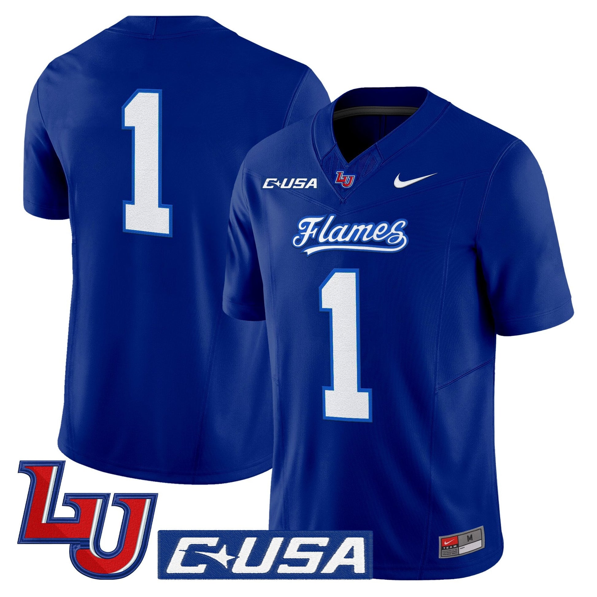 Men's Liberty Flames 2025 Vapor Limited Jersey - All Stitched
