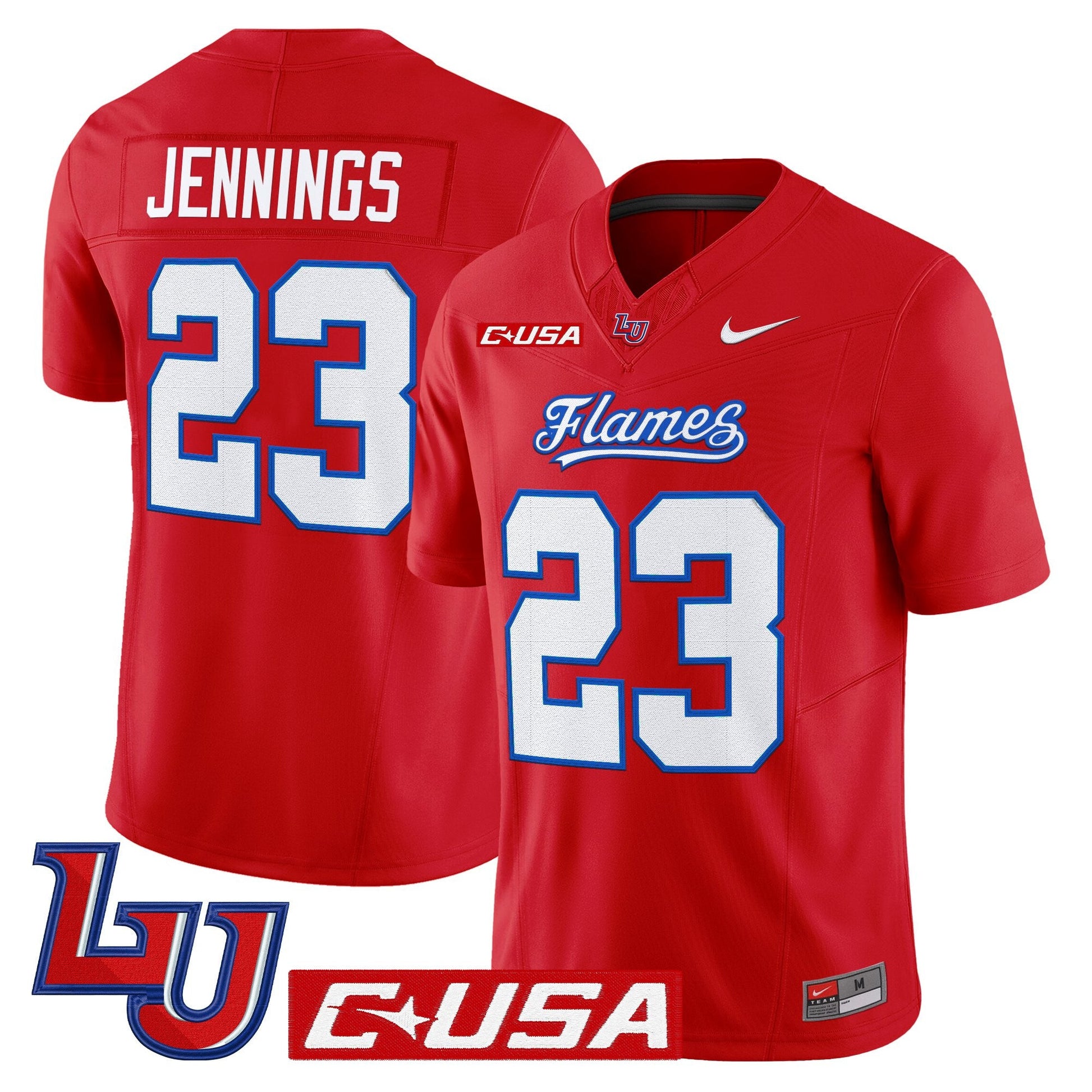 Men's Liberty Flames 2025 Vapor Limited Jersey - All Stitched