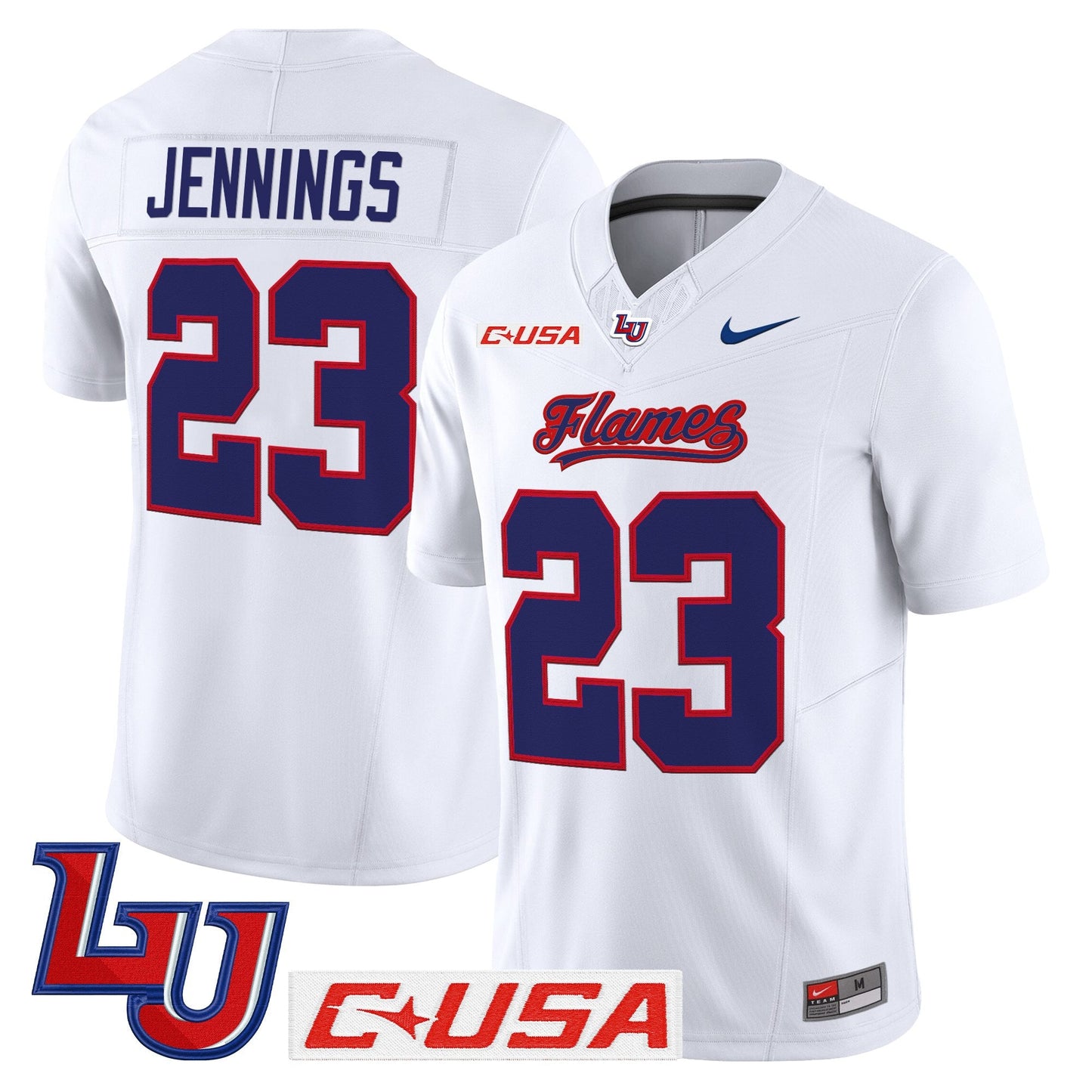 Men's Liberty Flames 2025 Vapor Limited Jersey - All Stitched