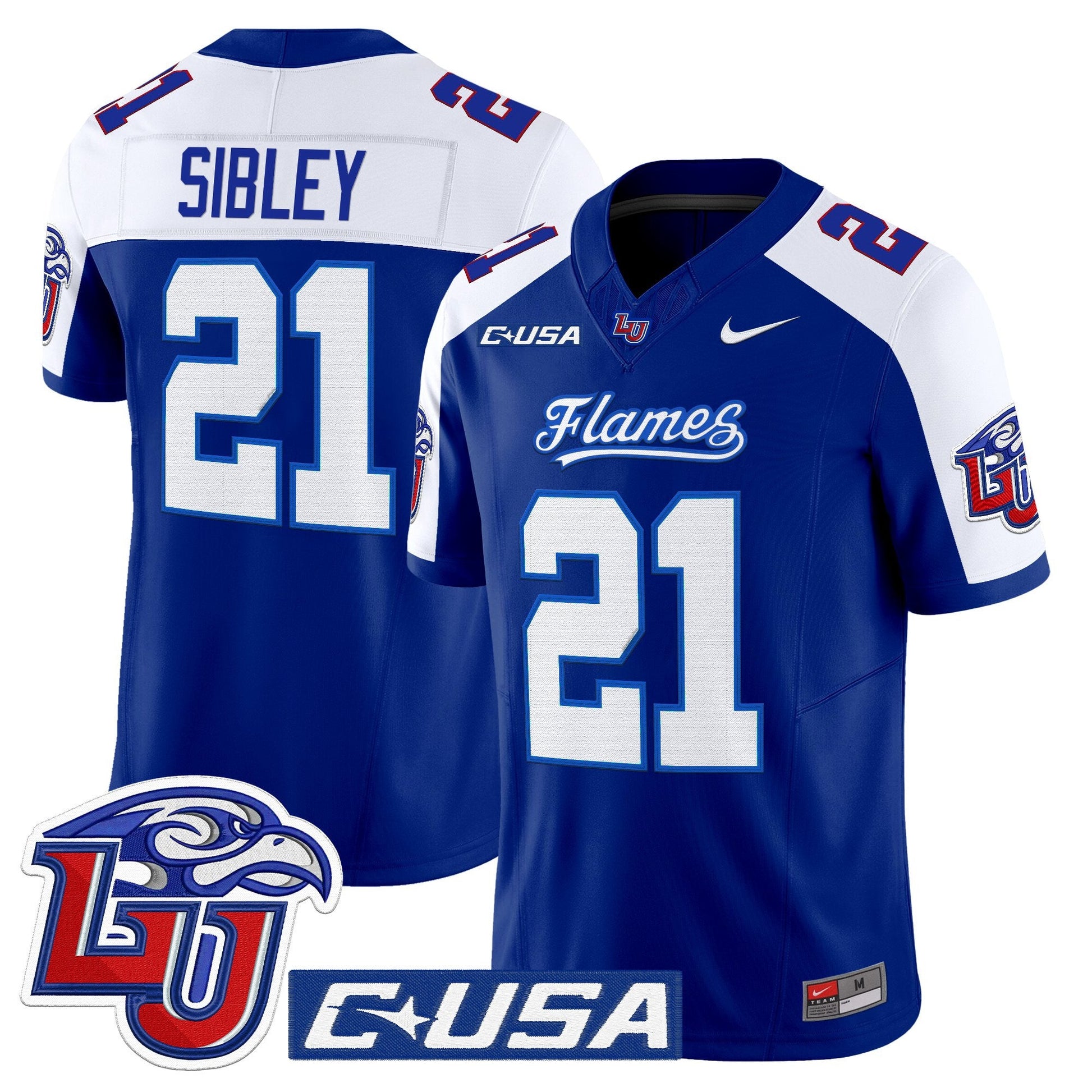 Men's Liberty Flames 2025 Vapor Limited Jersey - All Stitched