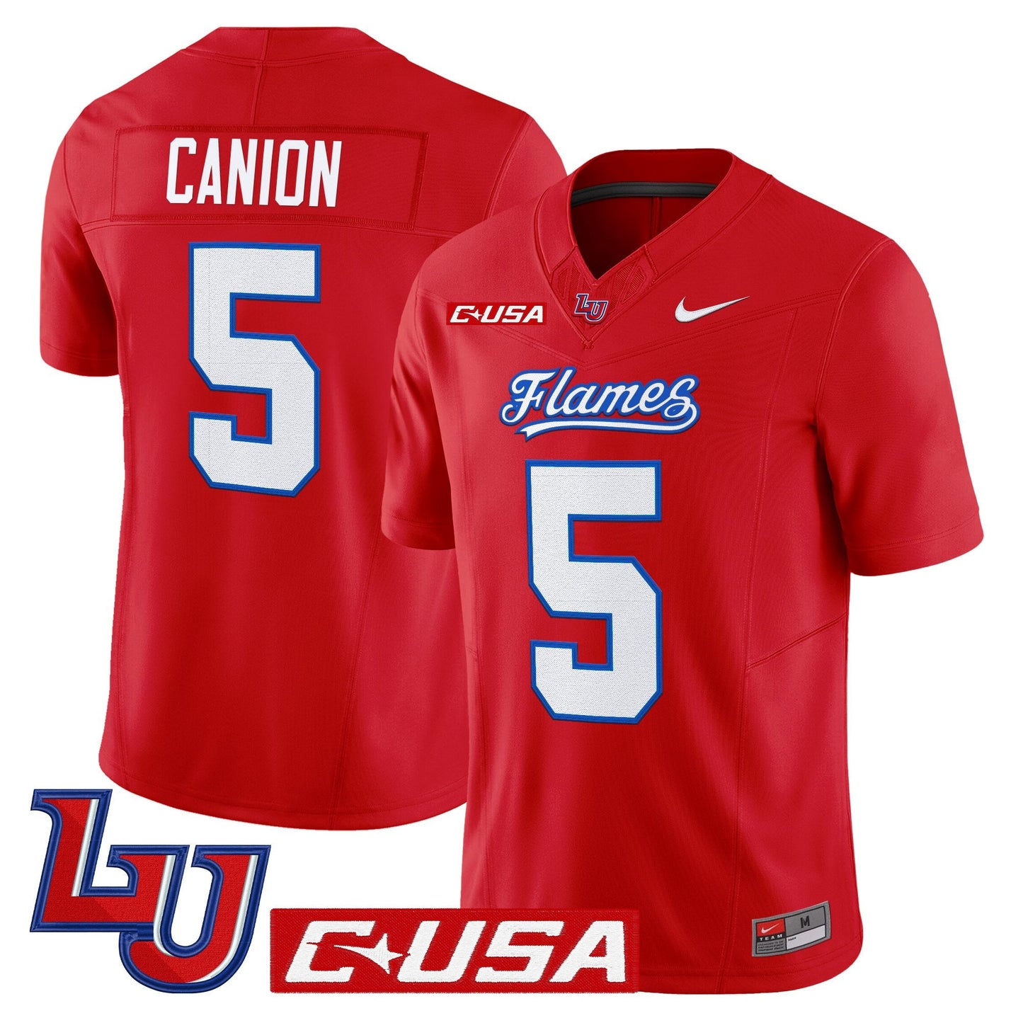 Men's Liberty Flames 2025 Vapor Limited Jersey - All Stitched