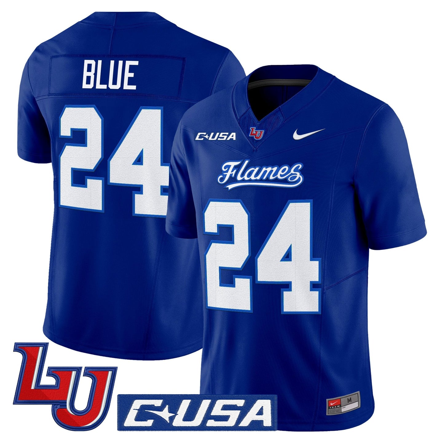 Men's Liberty Flames 2025 Vapor Limited Jersey - All Stitched