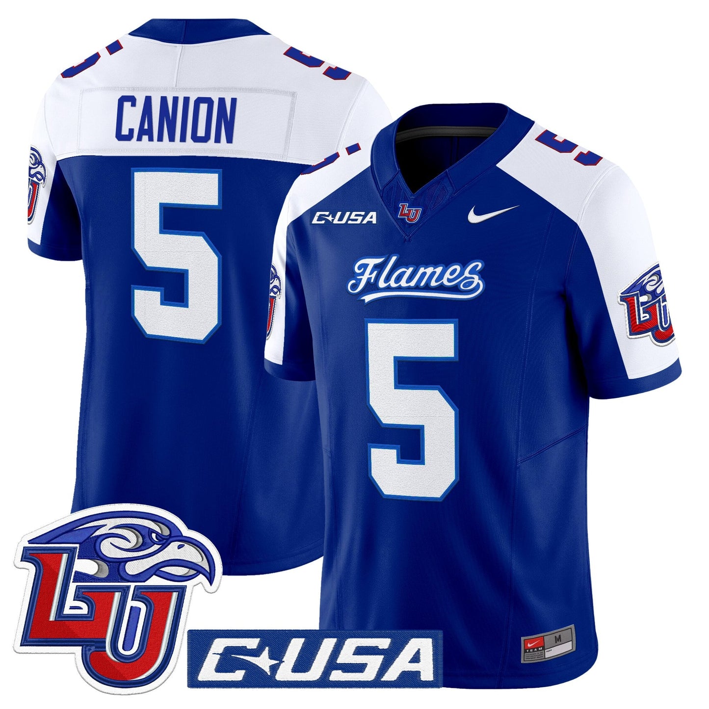Men's Liberty Flames 2025 Vapor Limited Jersey - All Stitched