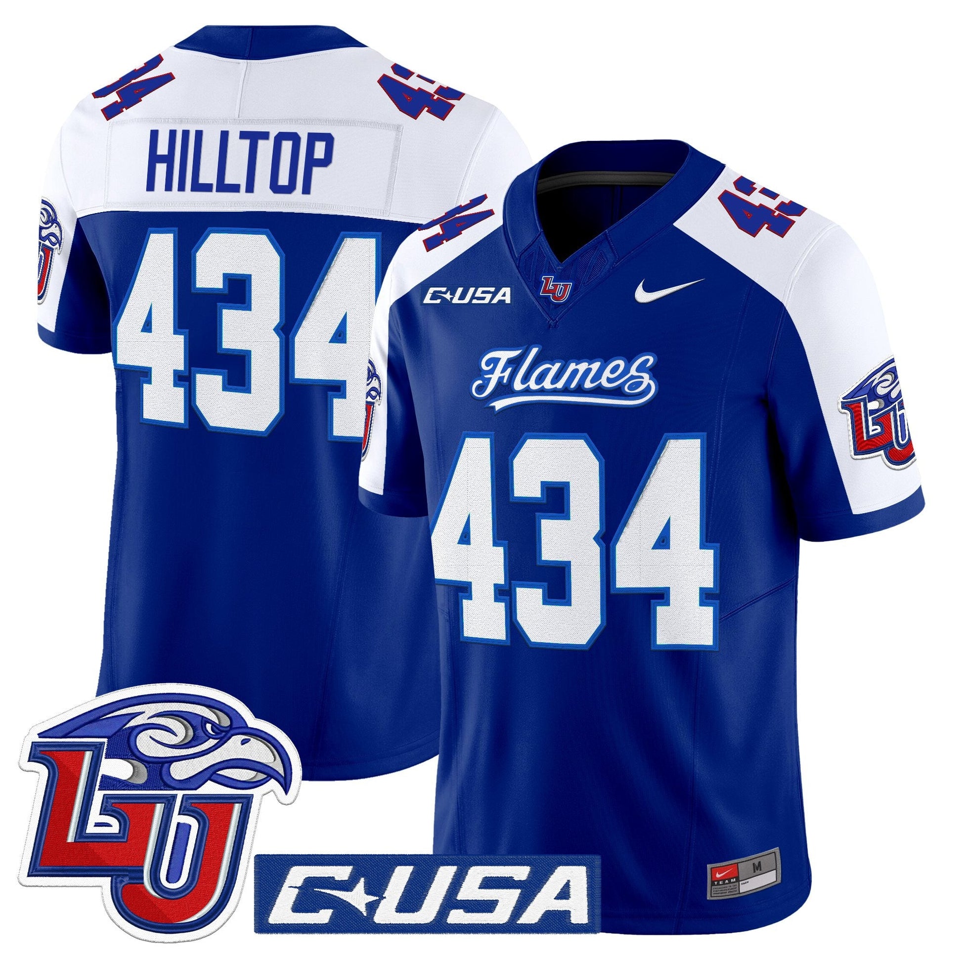 Men's Liberty Flames 2025 Vapor Limited Jersey - All Stitched