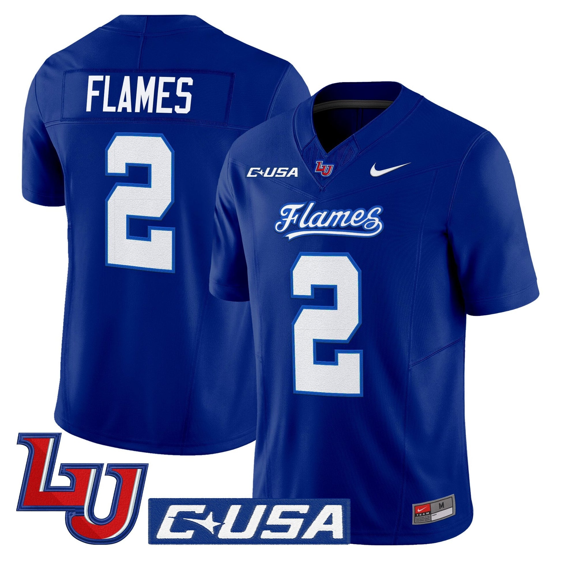 Men's Liberty Flames 2025 Vapor Limited Jersey - All Stitched