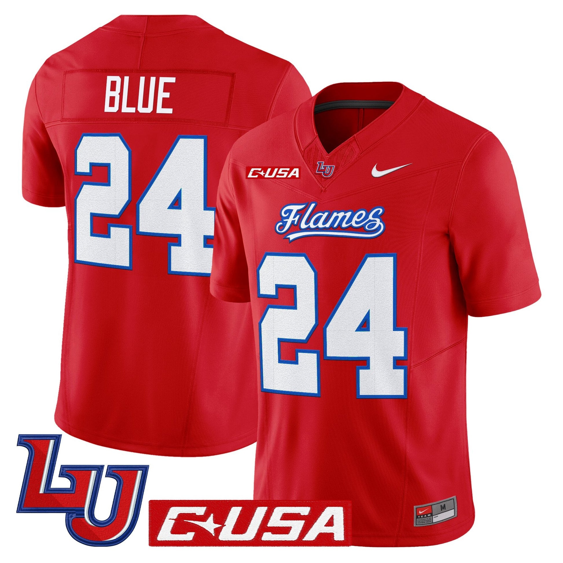 Men's Liberty Flames 2025 Vapor Limited Jersey - All Stitched