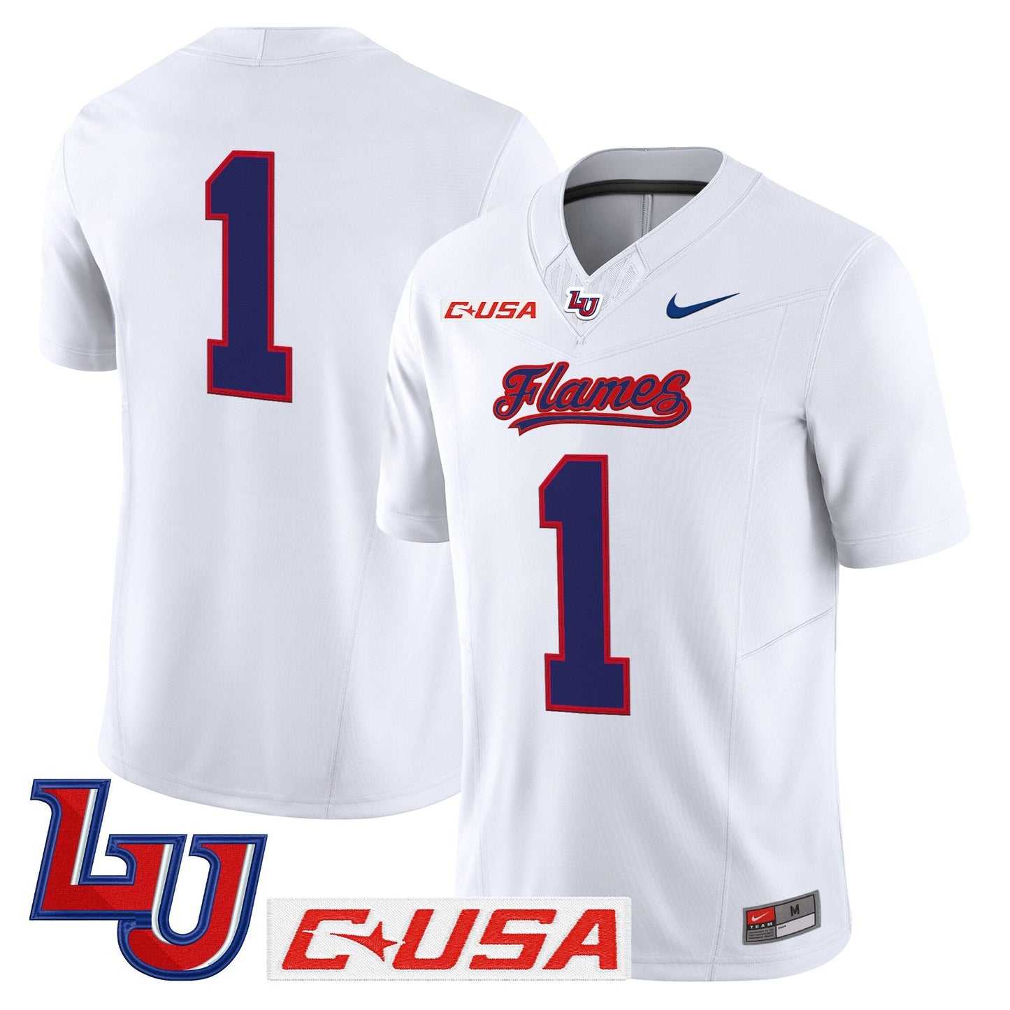 Men's Liberty Flames 2025 Vapor Limited Jersey - All Stitched