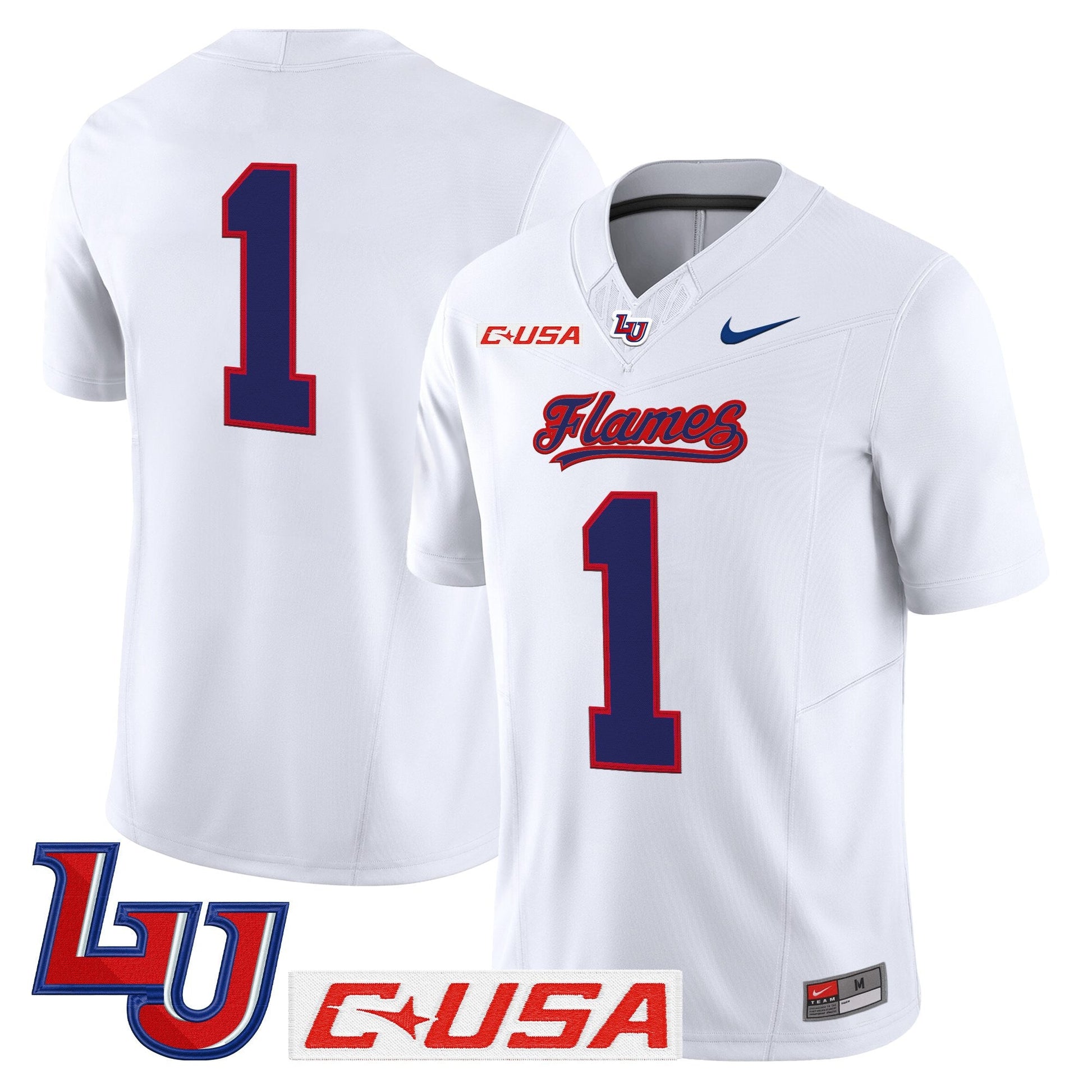 Men's Liberty Flames 2025 Vapor Limited Jersey - All Stitched