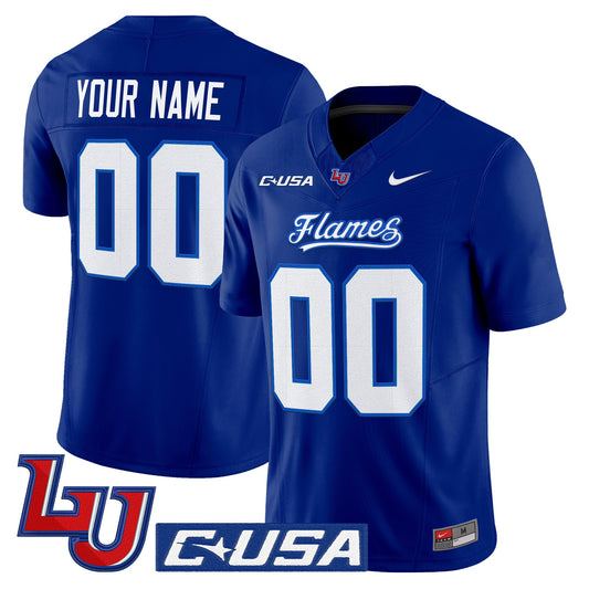 Liberty Flames 2025 Vapor Limited Custom Jersey - All Stitched