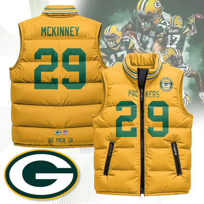 Green Bay Packers Unisex Puffer Vest