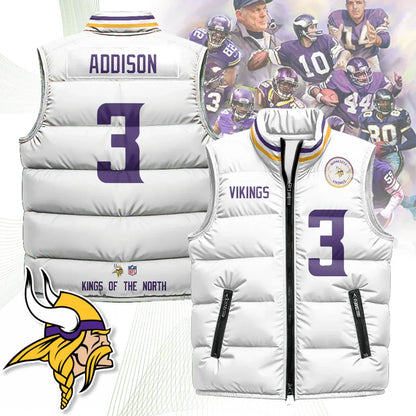 Minnesota Vikings Unisex Puffer Vest