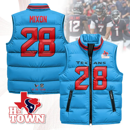 Houston Texans Unisex Puffer Vest
