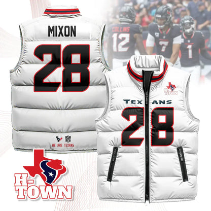 Houston Texans Unisex Puffer Vest