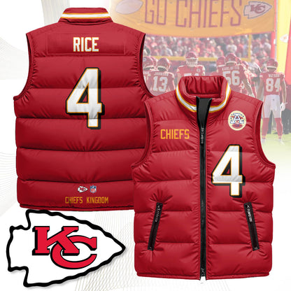 Kansas City Chiefs Unisex Puffer Vest