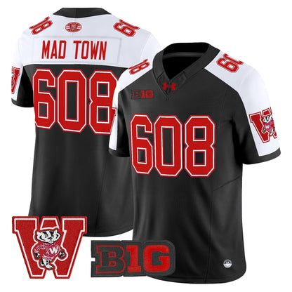 Men's Wisconsin Badgers Throwback Vapor Limited Jersey - All Stitched