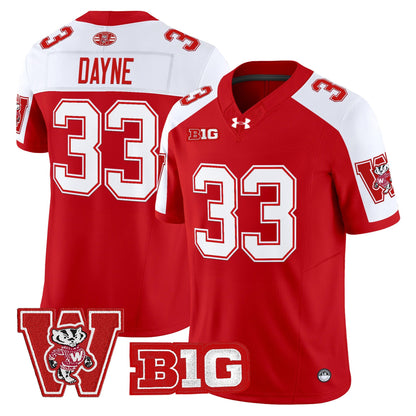 Men's Wisconsin Badgers Throwback Vapor Limited Jersey - All Stitched
