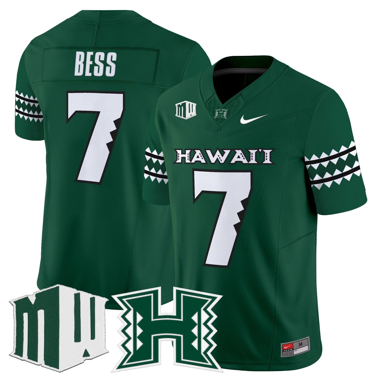 Men's Hawai'i Rainbow Warriors 2025 Vapor Limited Jersey - All Stitched
