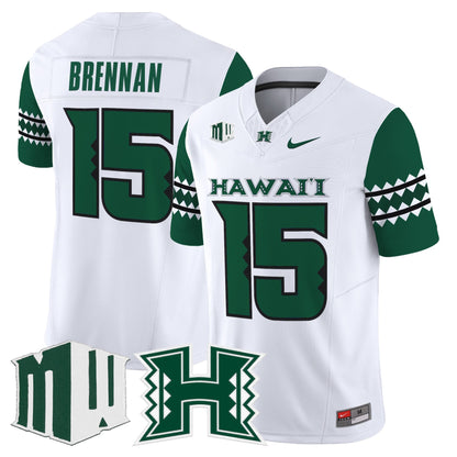 Men's Hawai'i Rainbow Warriors 2025 Vapor Limited Jersey - All Stitched