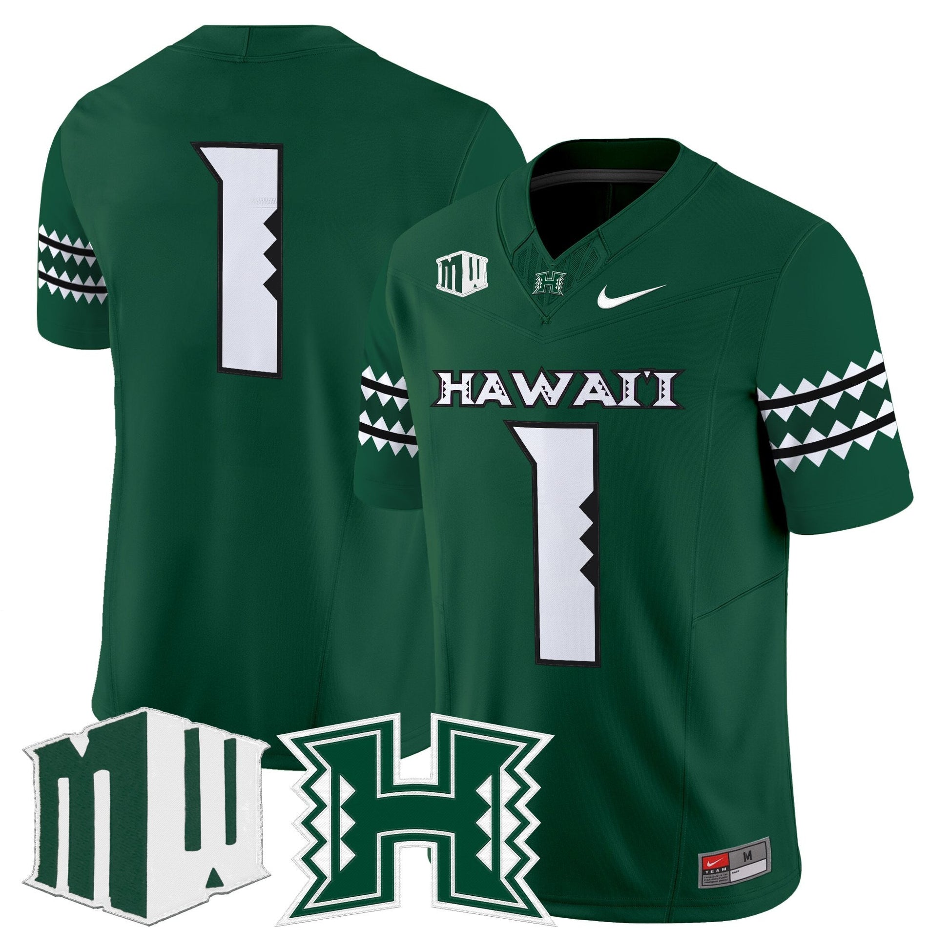 Men's Hawai'i Rainbow Warriors 2025 Vapor Limited Jersey - All Stitched