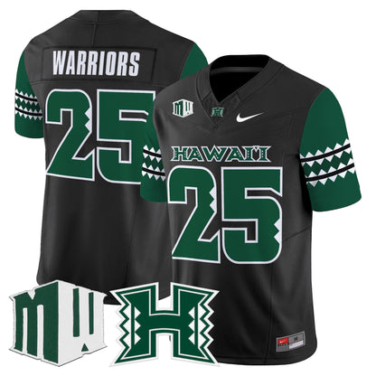 Men's Hawai'i Rainbow Warriors 2025 Vapor Limited Jersey - All Stitched
