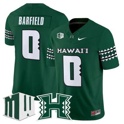Men's Hawai'i Rainbow Warriors 2025 Vapor Limited Jersey - All Stitched
