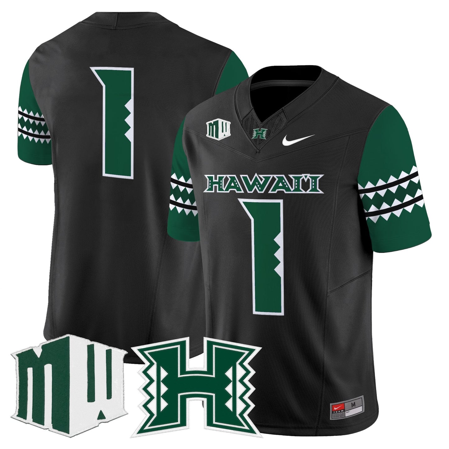 Men's Hawai'i Rainbow Warriors 2025 Vapor Limited Jersey - All Stitched