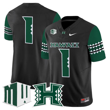 Men's Hawai'i Rainbow Warriors 2025 Vapor Limited Jersey - All Stitched