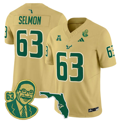 Men's South Florida Bulls 'Lee Roy Selmon Legacy Edition' Vapor Limited Jersey - All Stitched