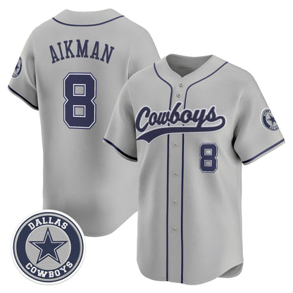 Men's Dallas Cowboys Vapor Baseball Jersey - All Stitched