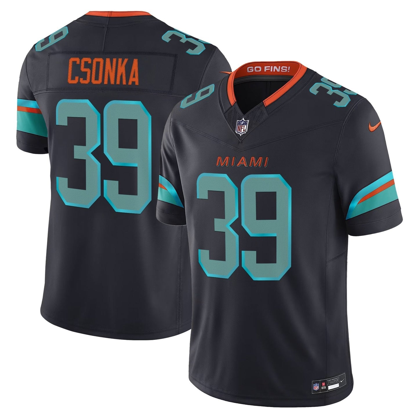 Men's Miami Dolphins 2025 "Rivalries" Vapor Limited Jersey - All Stitched