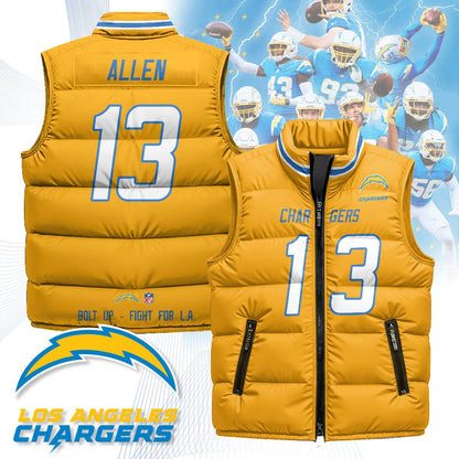 Los Angeles Chargers Unisex Puffer Vest